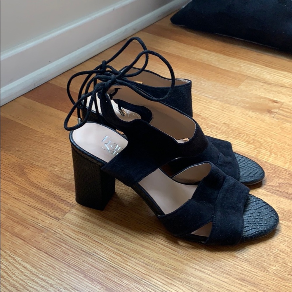 Franco Sarto Suede Sandals sz 6